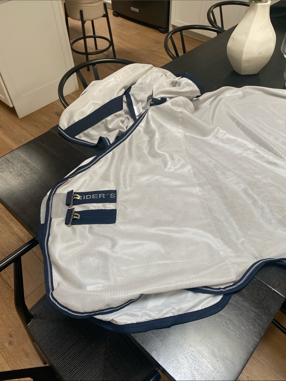 Riders international fly sheet with detachable hood 78” like new condition